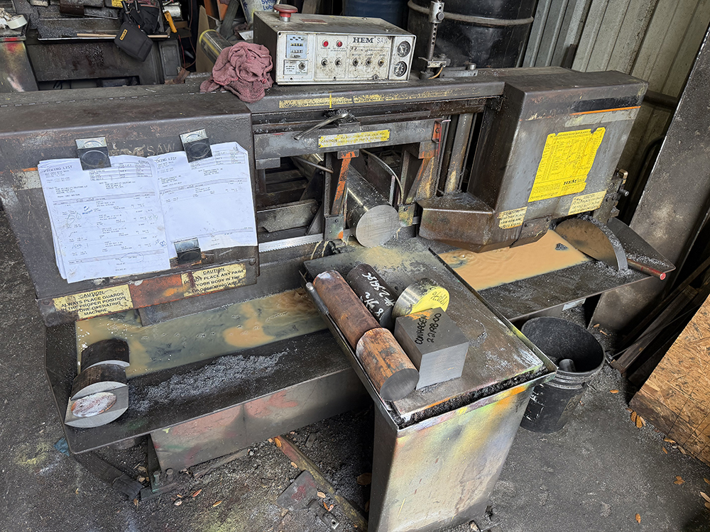 HEM CUTTING 2. Baton Rouge Band Saw Preventative Maintenance